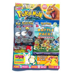 Pokemon Magazine Issue 104 - Inc 2x Journey Together Fun Packs